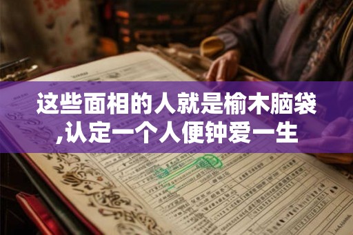 这些面相的人就是榆木脑袋,认定一个人便钟爱一生 这些面相的人就是榆木脑袋,认定一个人便钟爱一生