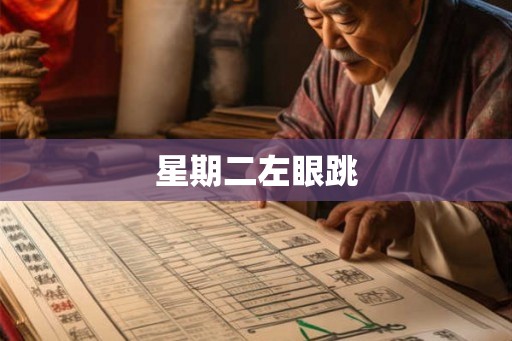 星期二左眼跳