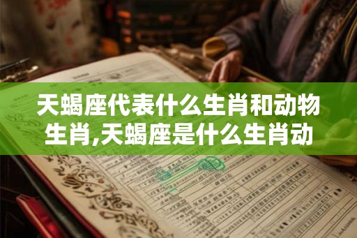 天蝎座代表什么生肖和动物生肖,天蝎座是什么生肖动物