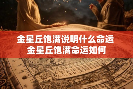 金星丘饱满说明什么命运 金星丘饱满命运如何