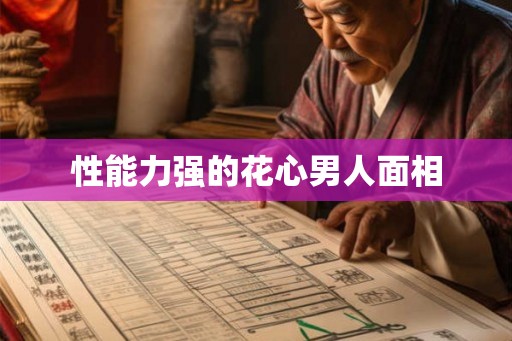 性能力强的花心男人面相