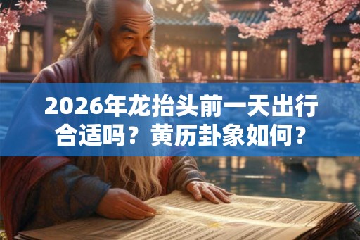 2026年龙抬头前一天出行合适吗？黄历卦象如何？