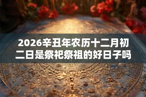 2026辛丑年农历十二月初二日是祭祀祭祖的好日子吗？