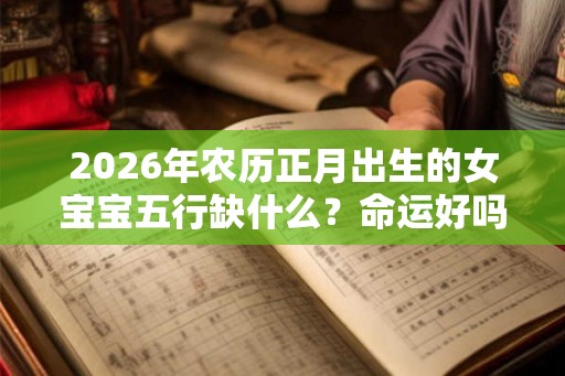 2026年农历正月出生的女宝宝五行缺什么？命运好吗？