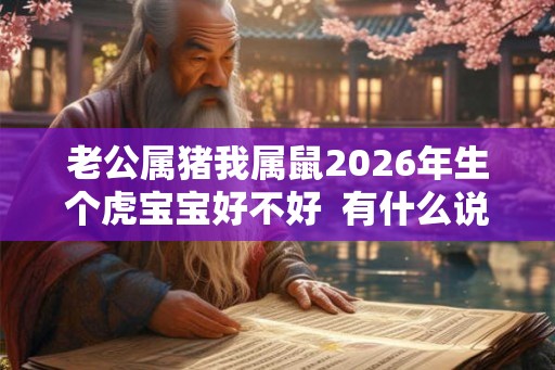 老公属猪我属鼠2026年生个虎宝宝好不好  有什么说法