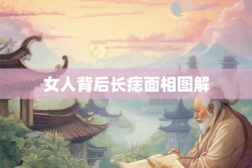女人背后长痣面相图解 女人背后长痣面相图解