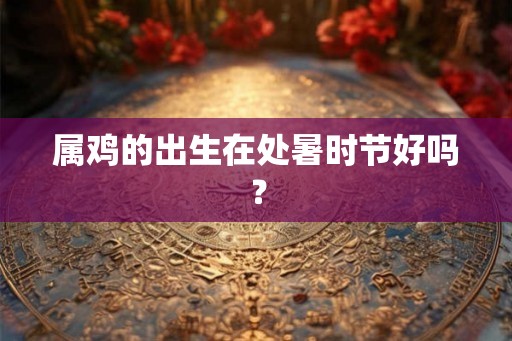 属鸡的出生在处暑时节好吗？