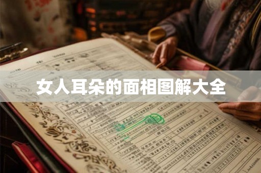 女人耳朵的面相图解大全
