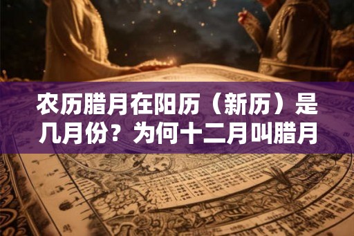 农历腊月在阳历（新历）是几月份？为何十二月叫腊月？