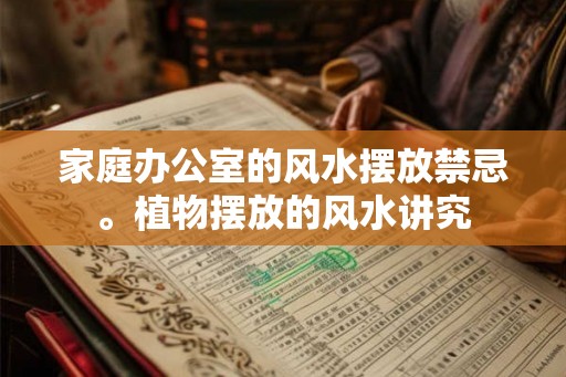 家庭办公室的风水摆放禁忌。植物摆放的风水讲究