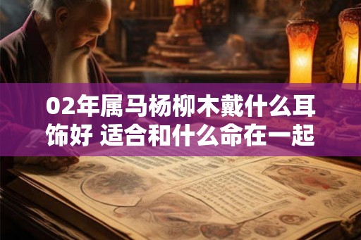 02年属马杨柳木戴什么耳饰好 适合和什么命在一起