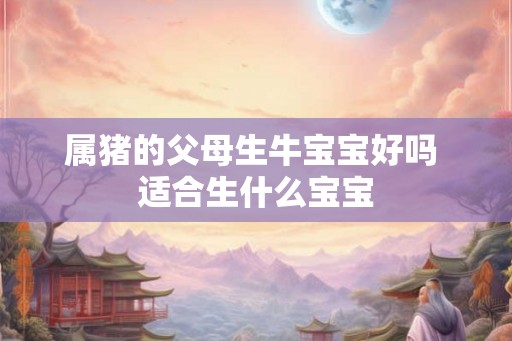 属猪的父母生牛宝宝好吗 适合生什么宝宝
