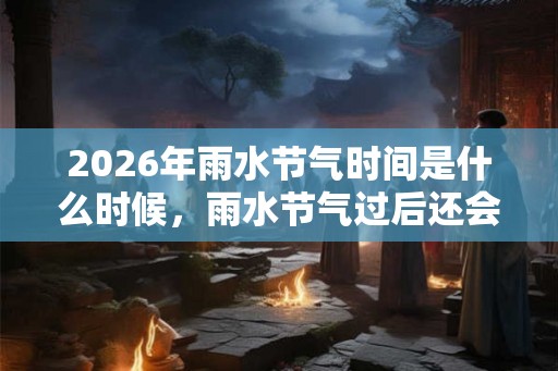 2026年雨水节气时间是什么时候，雨水节气过后还会冷吗？