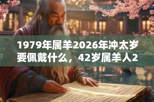 1979年属羊2026年冲太岁要佩戴什么，42岁属羊人2026年犯太岁命运如何