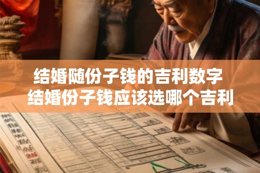 结婚随份子钱的吉利数字 结婚份子钱应该选哪个吉利数字 结婚随份子钱的吉利数字 结婚份子钱应该选哪个吉利数字