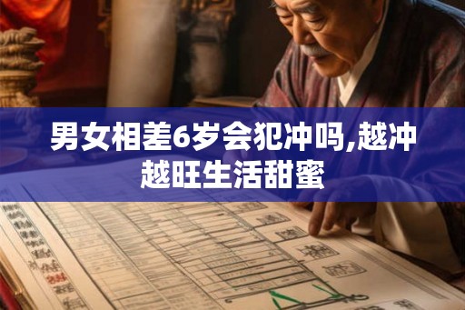 男女相差6岁会犯冲吗,越冲越旺生活甜蜜