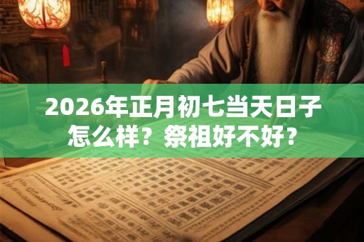 2026年正月初七当天日子怎么样？祭祖好不好？