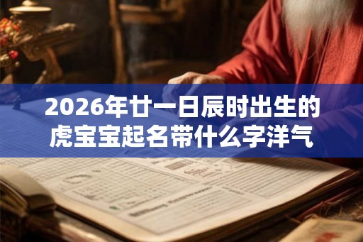 2026年廿一日辰时出生的虎宝宝起名带什么字洋气