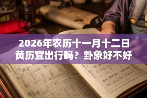 2026年农历十一月十二日黄历宜出行吗？卦象好不好？