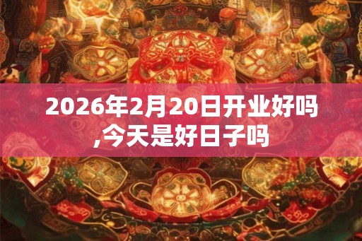 2026年2月20日开业好吗,今天是好日子吗 2026年2月20日开业好吗,今天是好日子吗