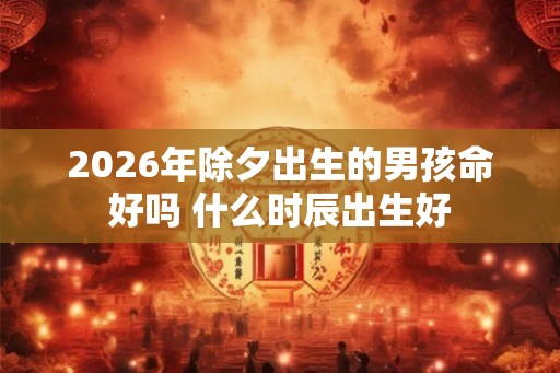 2026年除夕出生的男孩命好吗 什么时辰出生好