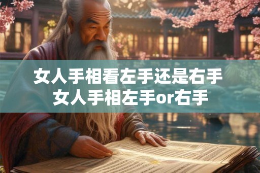 女人手相看左手还是右手 女人手相左手or右手