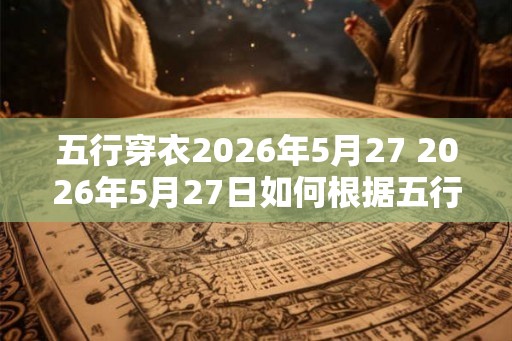 五行穿衣2026年5月27 2026年5月27日如何根据五行穿衣