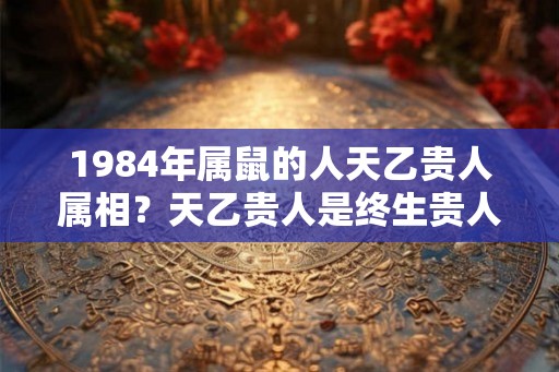 1984年属鼠的人天乙贵人属相？天乙贵人是终生贵人吗？