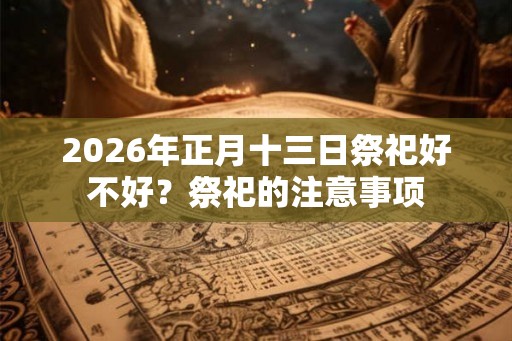 2026年正月十三日祭祀好不好？祭祀的注意事项