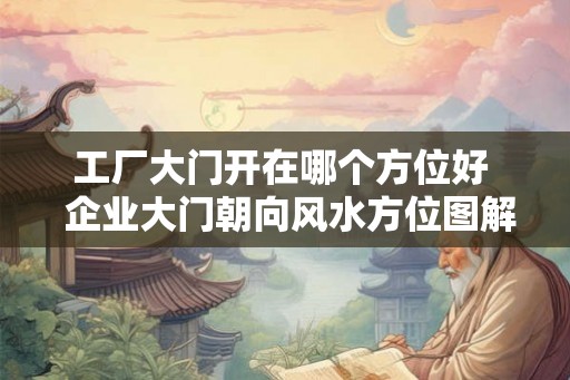 工厂大门开在哪个方位好  企业大门朝向风水方位图解