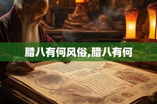 腊八有何风俗,腊八有何