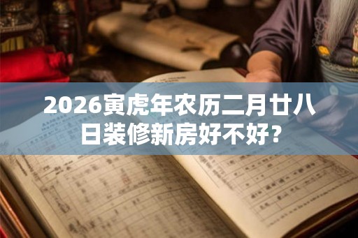 2026寅虎年农历二月廿八日装修新房好不好？