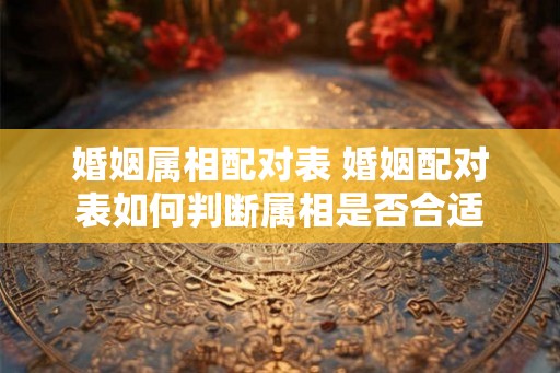 婚姻属相配对表 婚姻配对表如何判断属相是否合适