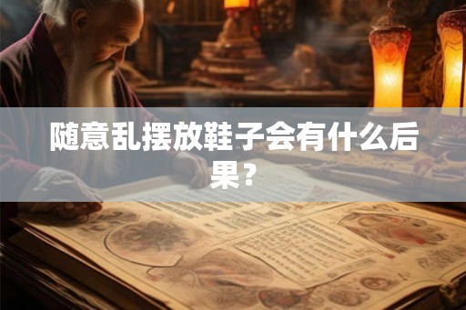 随意乱摆放鞋子会有什么后果？