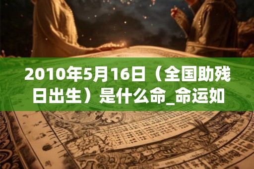 2010年5月16日（全国助残日出生）是什么命_命运如何