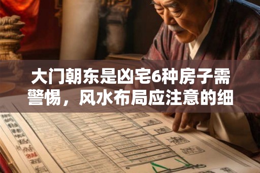 大门朝东是凶宅6种房子需警惕,风水布局应注意的细节 大门朝东是凶宅6种房子需警惕,风水布局应注意的细节