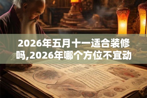 2026年五月十一适合装修吗,2026年哪个方位不宜动土 2026年五月十一适合装修吗,2026年哪个方位不宜动土