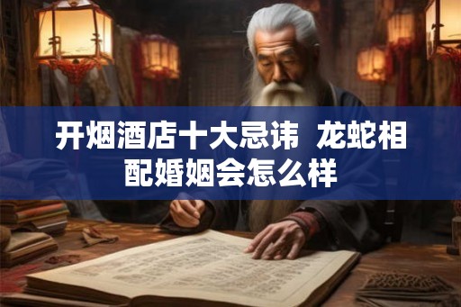 开烟酒店十大忌讳  龙蛇相配婚姻会怎么样