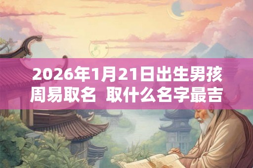 2026年1月21日出生男孩周易取名  取什么名字最吉利