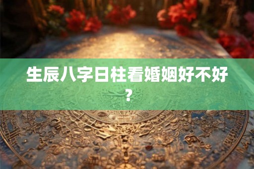 生辰八字日柱看婚姻好不好？