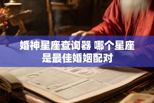 婚神星座查询器 哪个星座是最佳婚姻配对