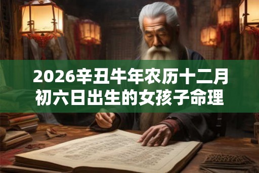 2026辛丑牛年农历十二月初六日出生的女孩子命理