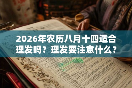 2026年农历八月十四适合理发吗？理发要注意什么？