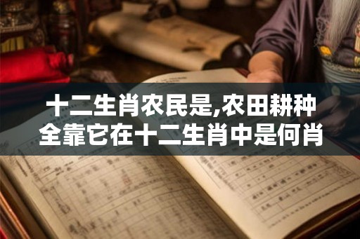 十二生肖农民是,农田耕种全靠它在十二生肖中是何肖