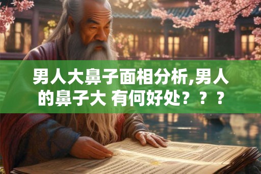 男人大鼻子面相分析,男人的鼻子大 有何好处？？？
