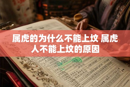 属虎的为什么不能上坟 属虎人不能上坟的原因 属虎的为什么不能上坟 属虎人不能上坟的原因