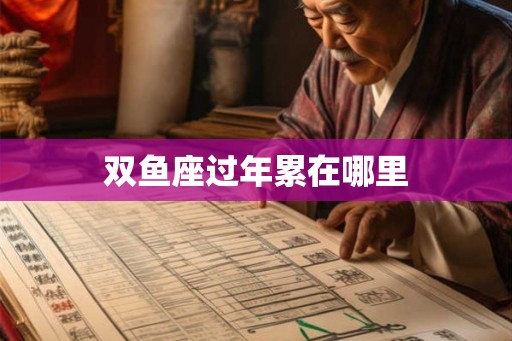双鱼座过年累在哪里