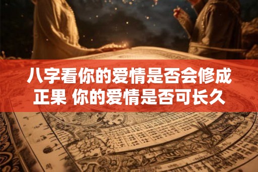 八字看你的爱情是否会修成正果 你的爱情是否可长久