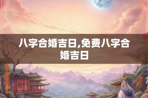 八字合婚吉日,免费八字合婚吉日 八字合婚吉日,免费八字合婚吉日