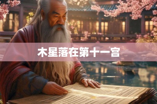 木星落在第十一宫